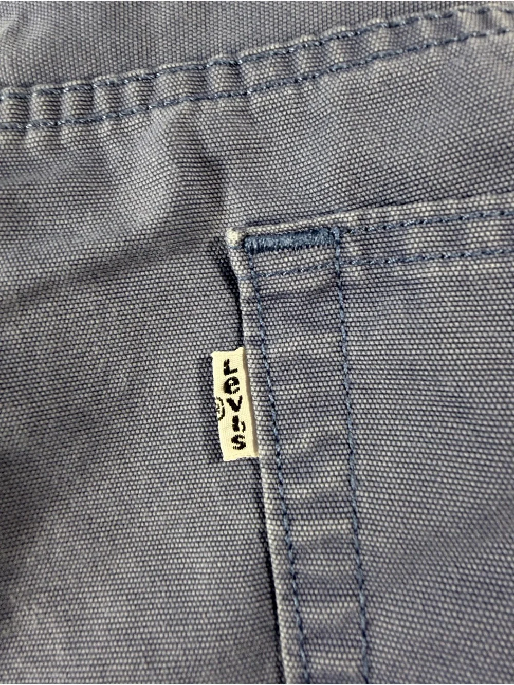 Levi's Dusty Blue 514 Relaxed Straight Pants
